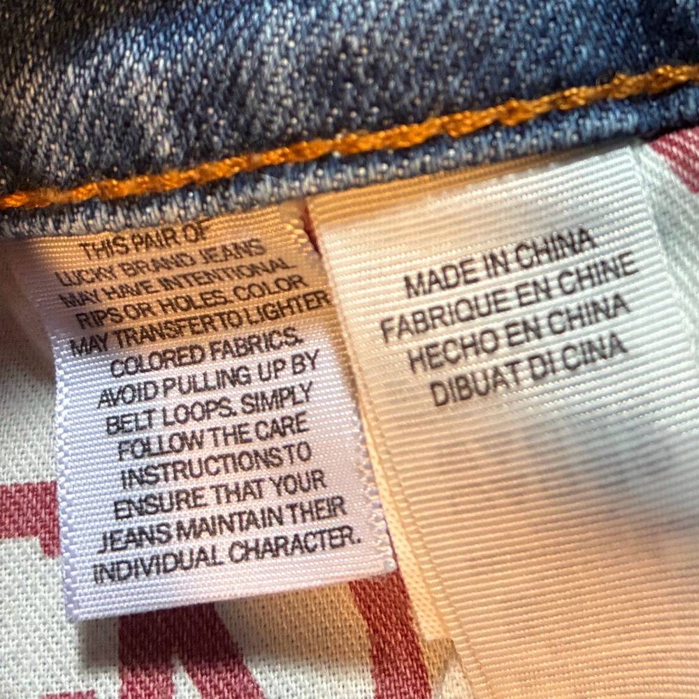 Lucky Brand, Bridgette Hi-rise Straight Jeans with embroidered Side Graphic, 28 - Picture 11 of 14